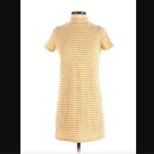 Urban Outfitters Truly Madly Deepy Yellow Striped Dress